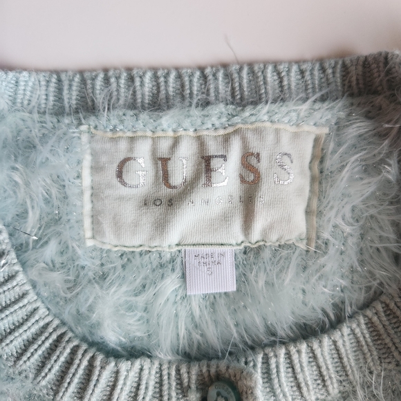 Guess Supersoft Girls Sz 5 Sweater - Picture 5 of 7